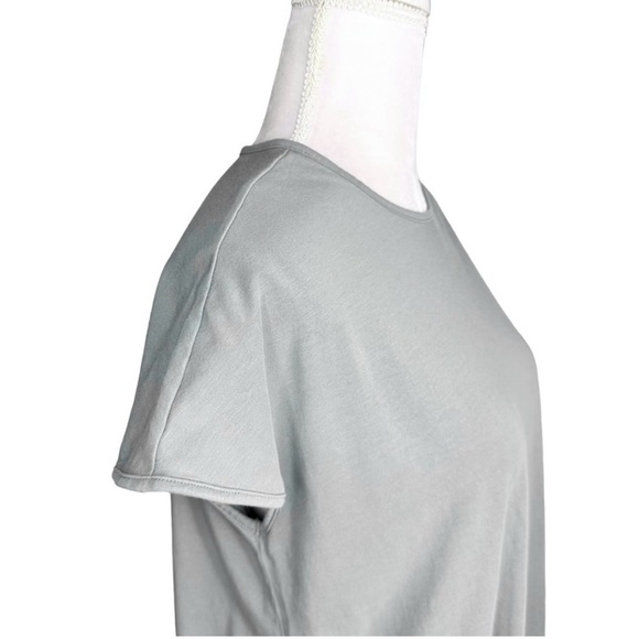 Sz 10-12 Universal Standard gray asymmetric Geneva midi t-shirt dress XS large - Picture 11 of 16